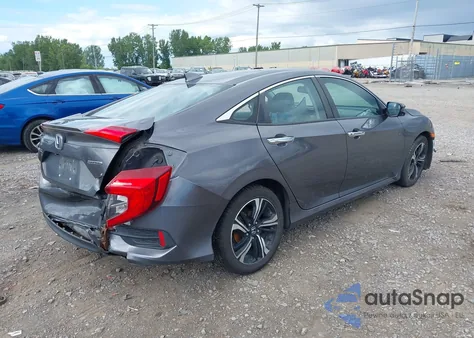 2016 Honda Civic Touring from USA, damaged, VIN 2HGFC1F9XGH631536